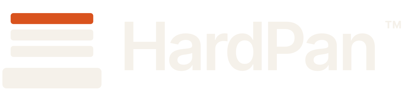 HardPan logo