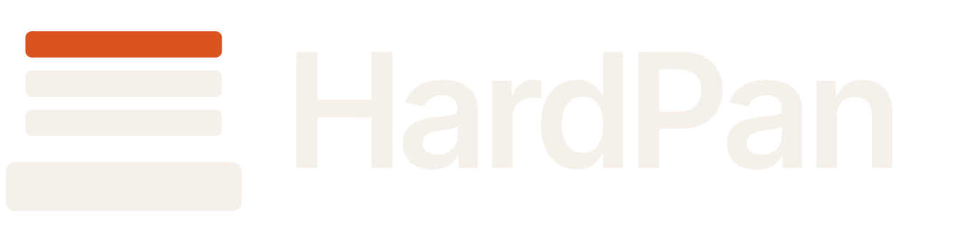 HardPan logo